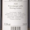 2589314 2821 B Schloss Lieser, Brauneberger Juffer Riesling GG