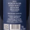 Juliusspital, Würzburger Stein-Berg Silvaner GG