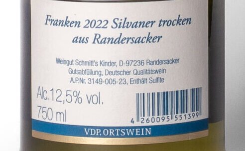 3149 005 23 B Schmitt´s Kinder Randersacker Silvaner