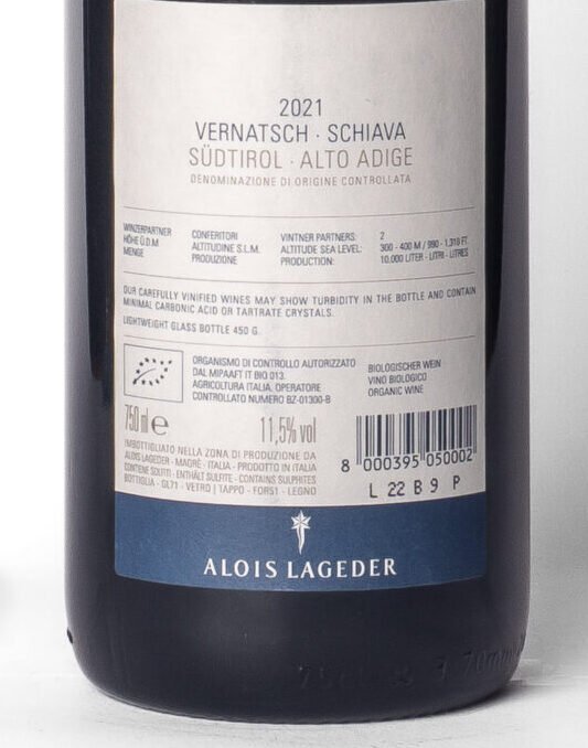 Alois Lageder, Vernatsch-Schiava