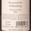 Dönnhoff, Kreuznacher Kahlenberg Riesling Trocken