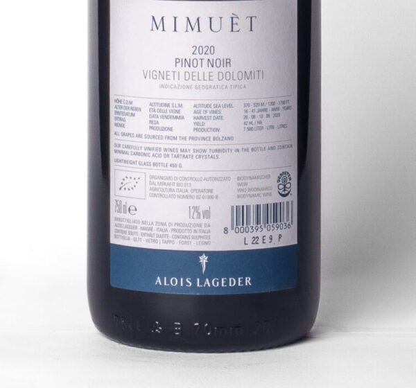 Alois Lageder, Mimuet Pinot Noir