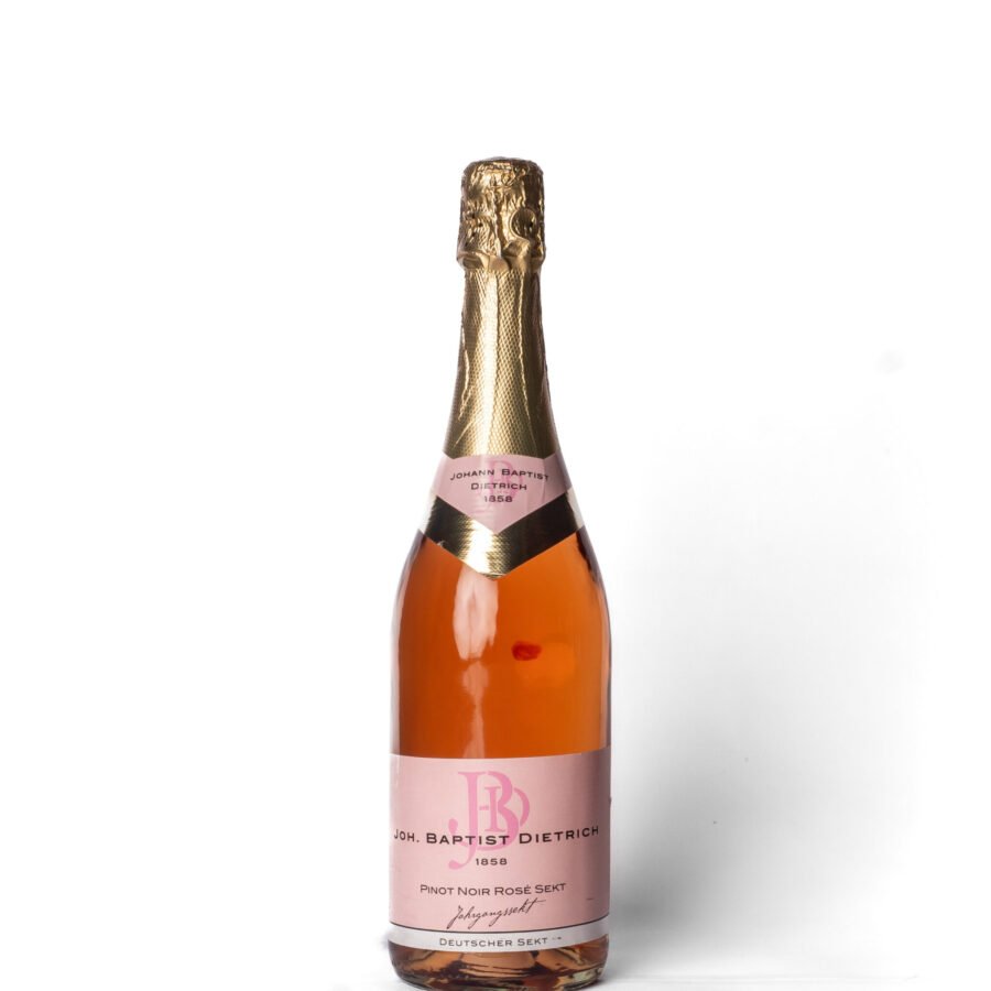 Drathen, Baptist Sekt Pinot Noir Rosé Trocken Frontal Joh. Baptist Dietrich, Sekt, Pinot Noir Rosé
