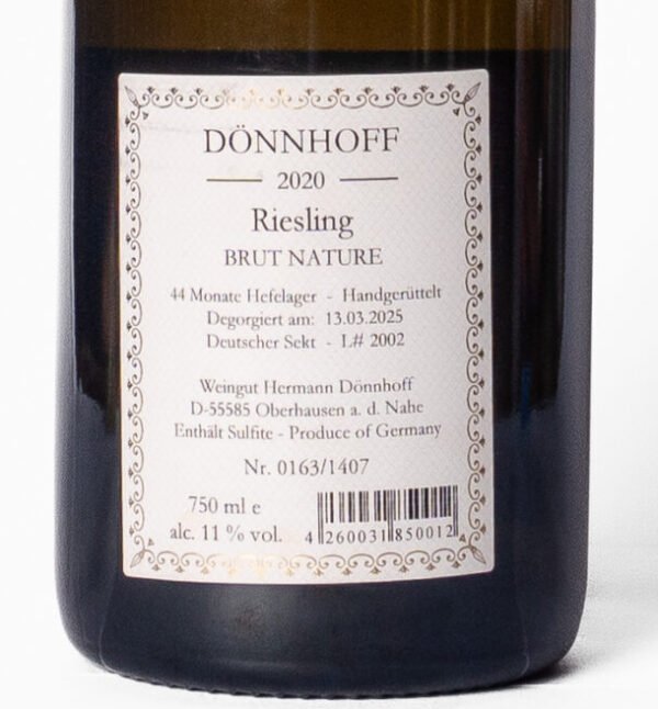 DSC01125 Dönnhoff, Riesling Brut Nature